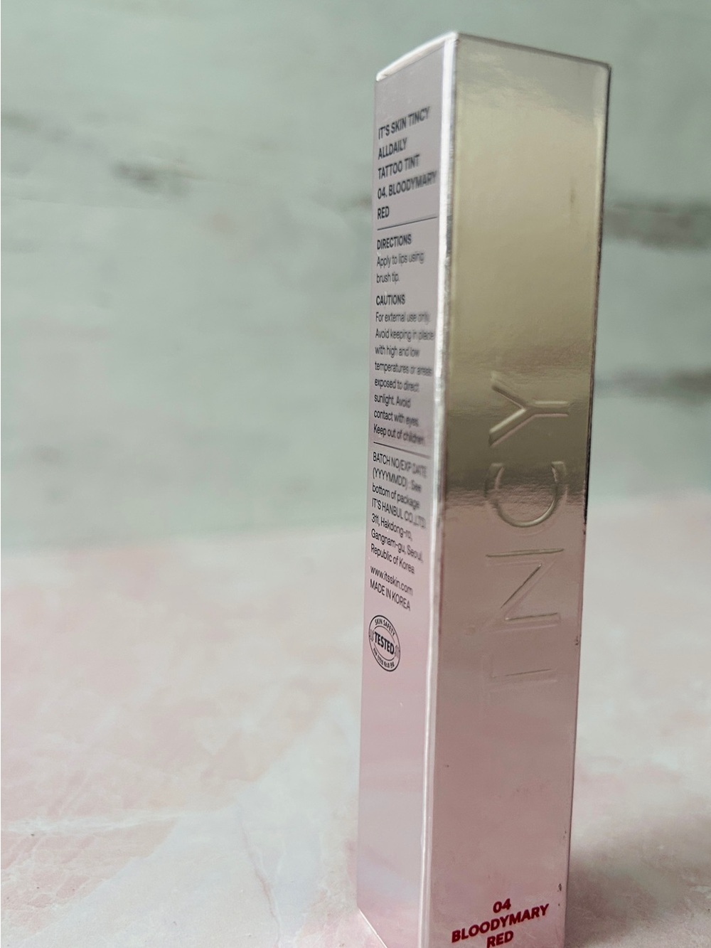 It’s Skin — TNCY 04 Bloody Mary Red Lip Tint